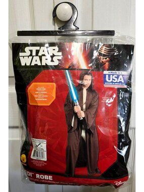 Star Wars Jedi Robe Adult Costume Anakin Luke Skywalker Obi-Wan Kenobi Qui-Gon